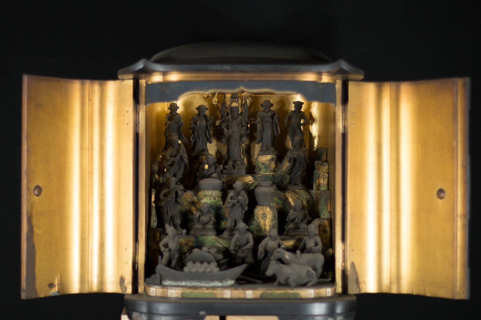 弁財天十五童子像